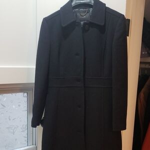 J.Crew Black Wool Coat